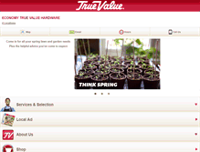 Tablet Screenshot of economyhardware.com